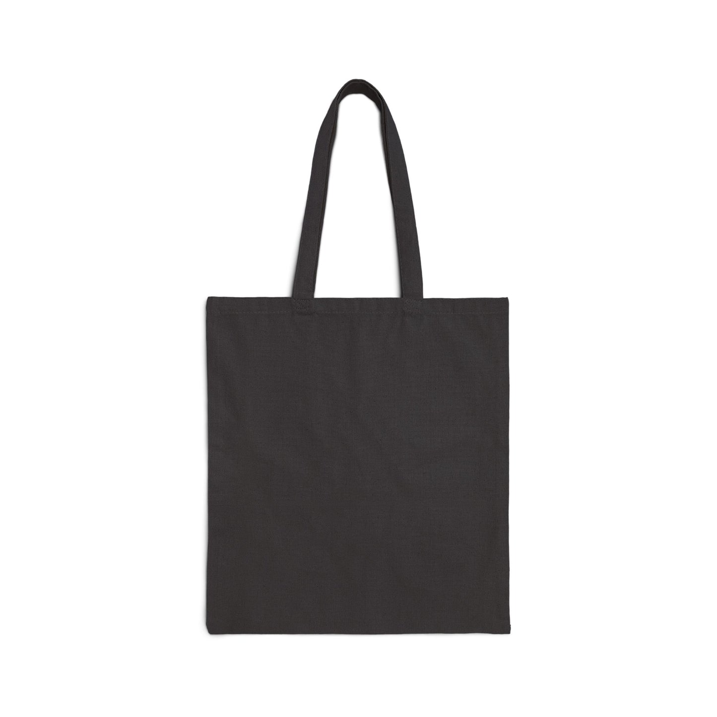 Lemon Floral Canvas Tote Bag — Bright Citrus Market Shopper