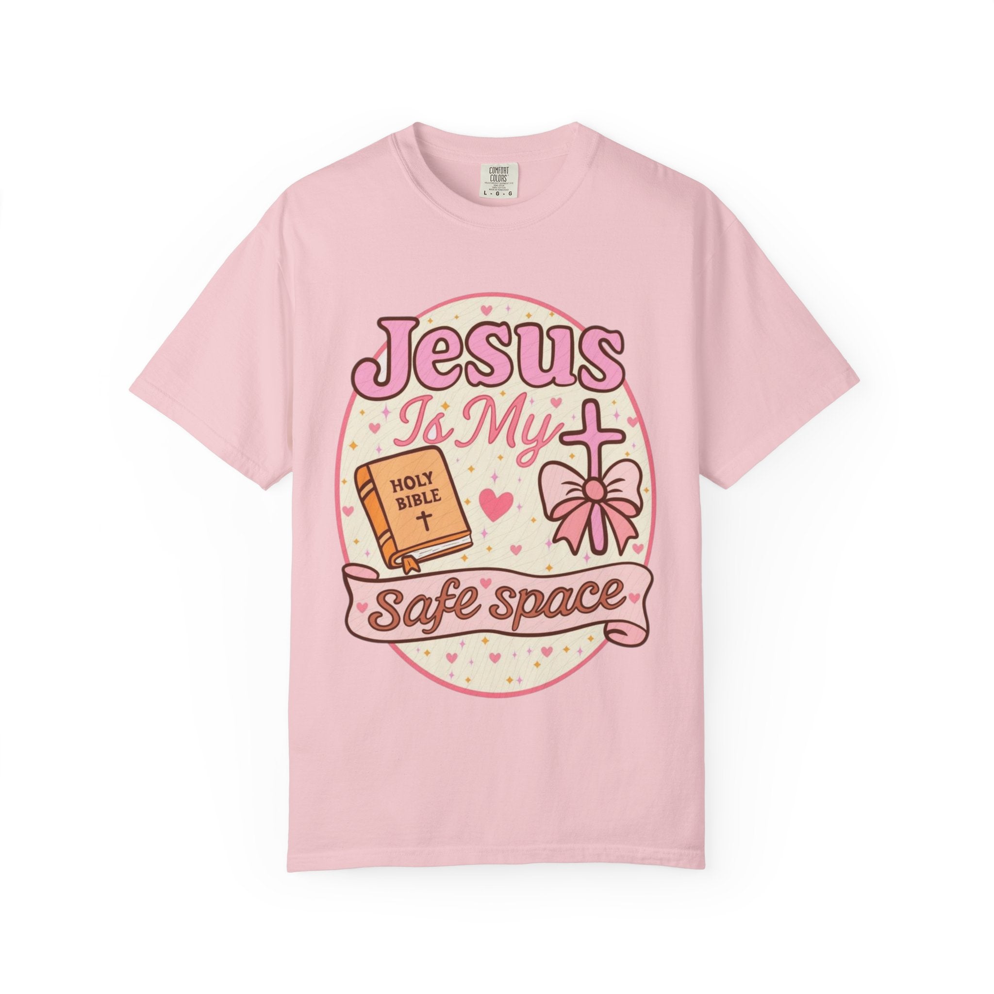 Jesus Is My Safe Space T-Shirt — Christian Faith Graphic Tee