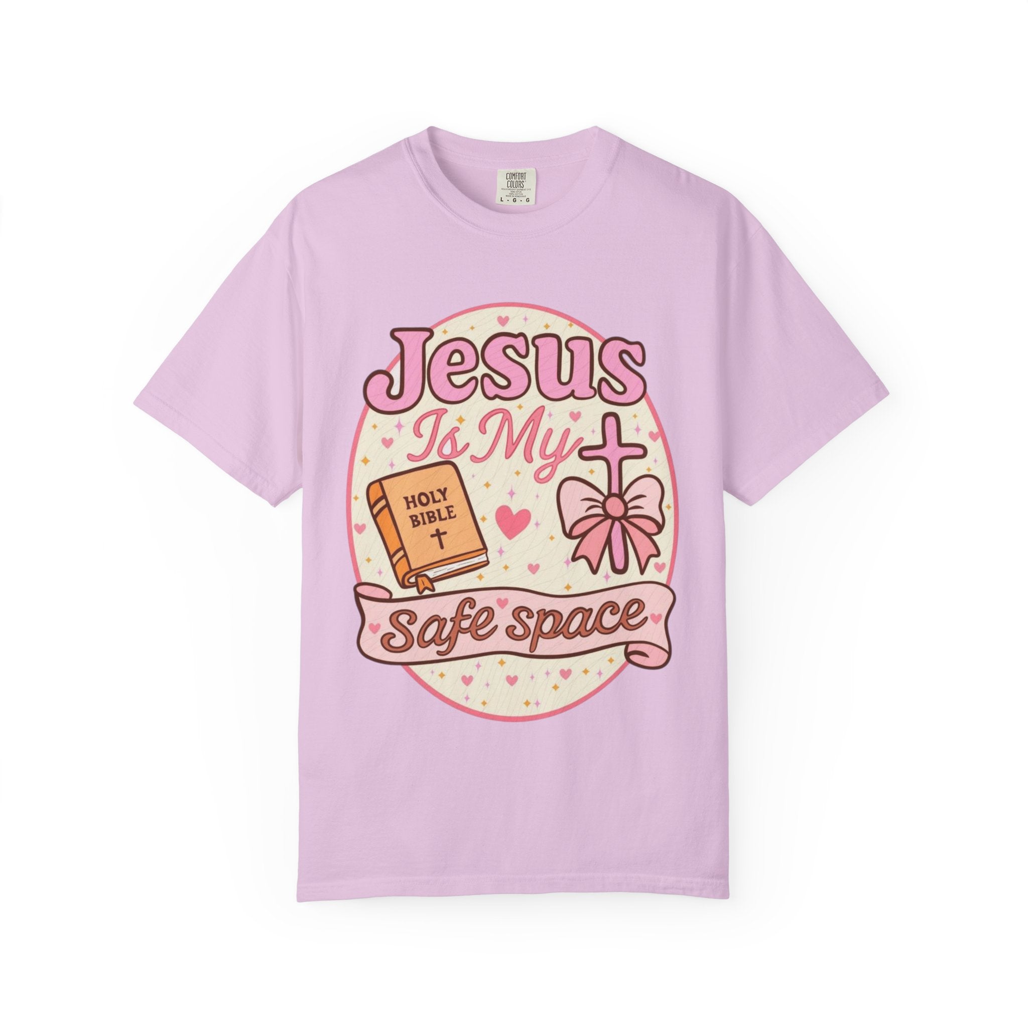 Jesus Is My Safe Space T-Shirt — Christian Faith Graphic Tee