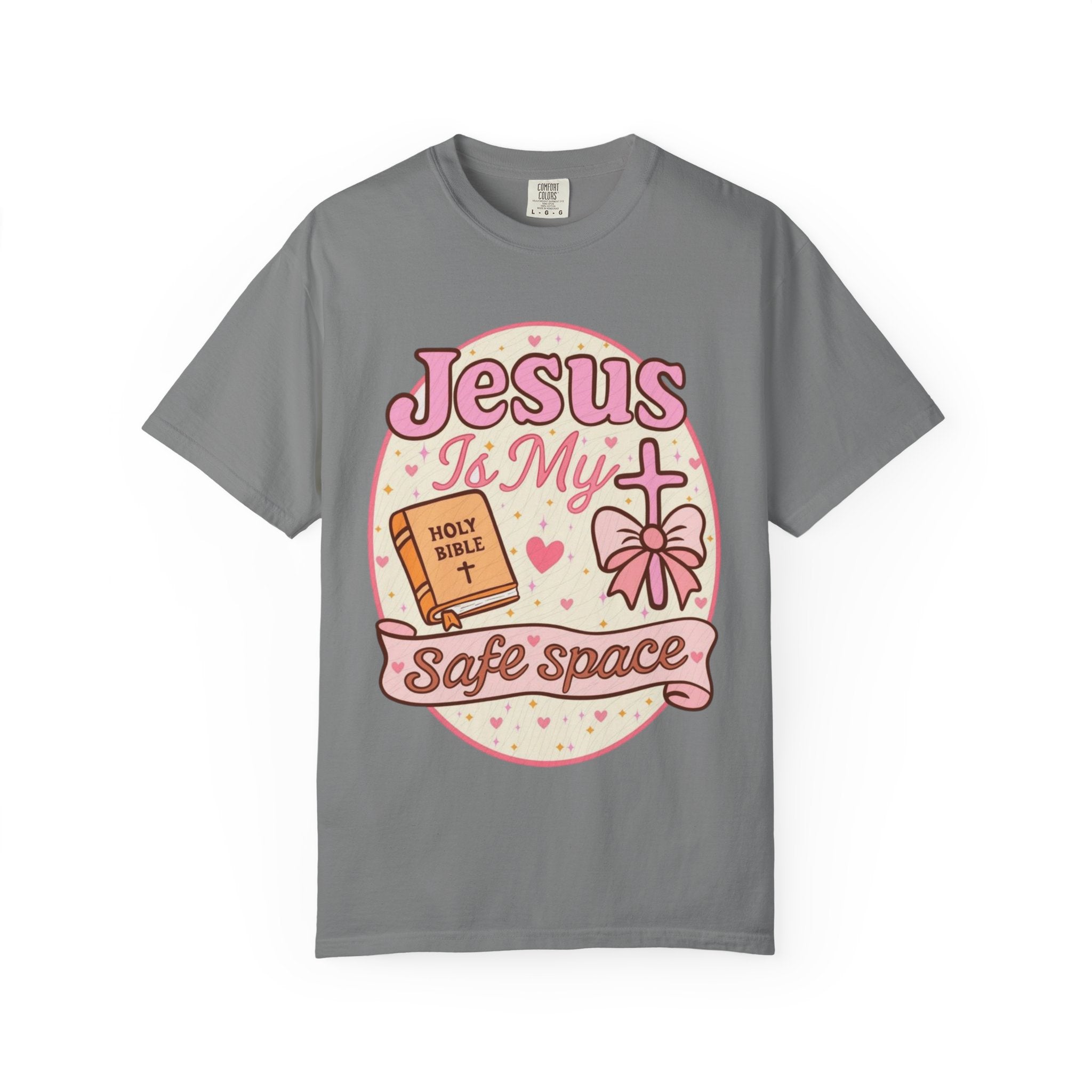 Jesus Is My Safe Space T-Shirt — Christian Faith Graphic Tee