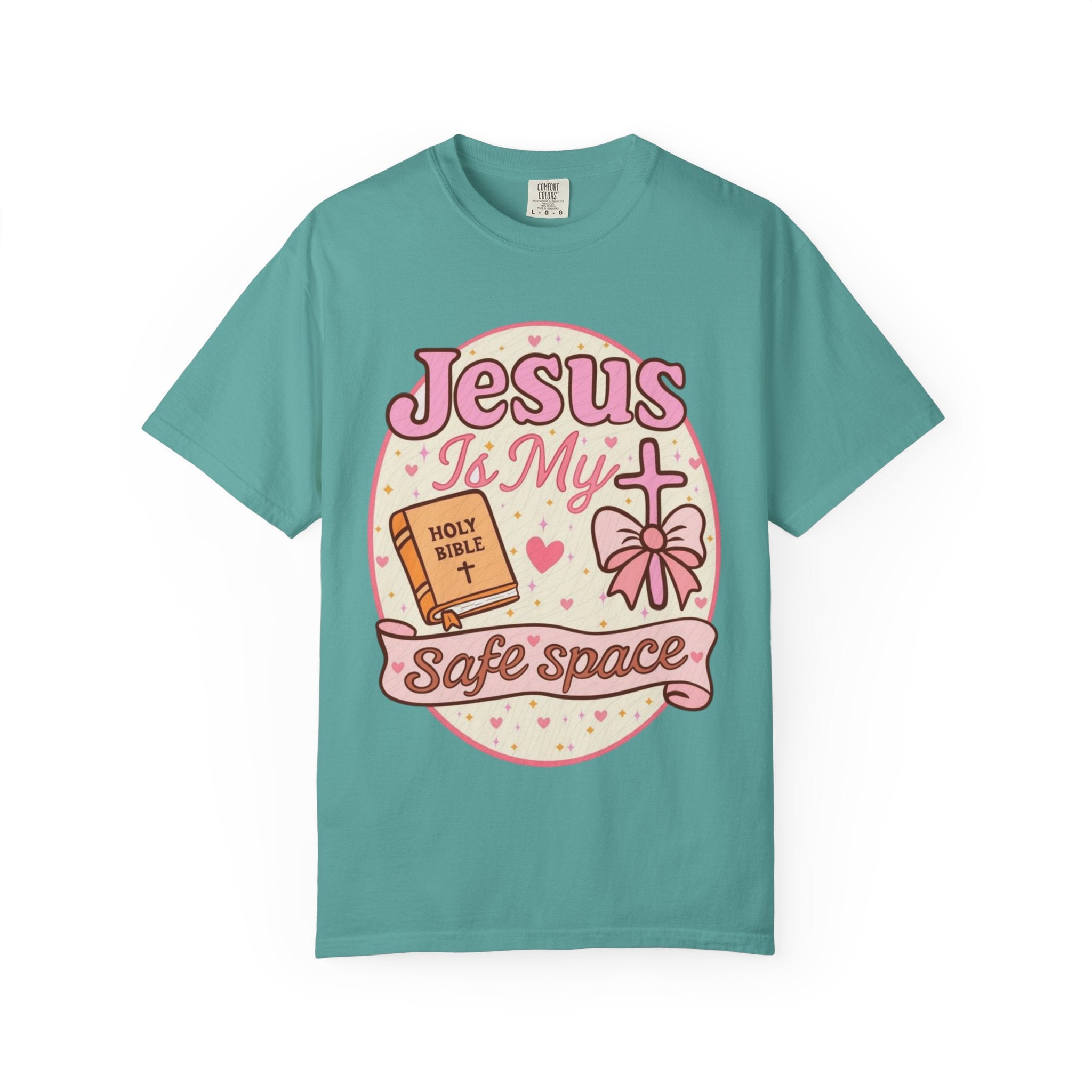 Jesus Is My Safe Space T-Shirt — Christian Faith Graphic Tee